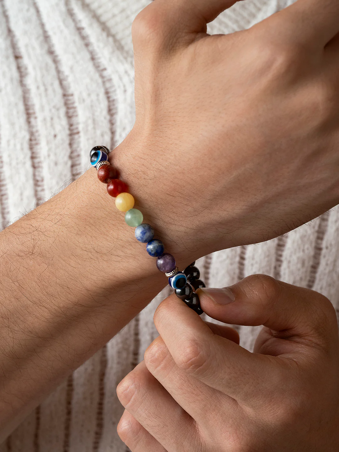7 Chakra Bracelet – Align. Protect. Energize. - Image 2