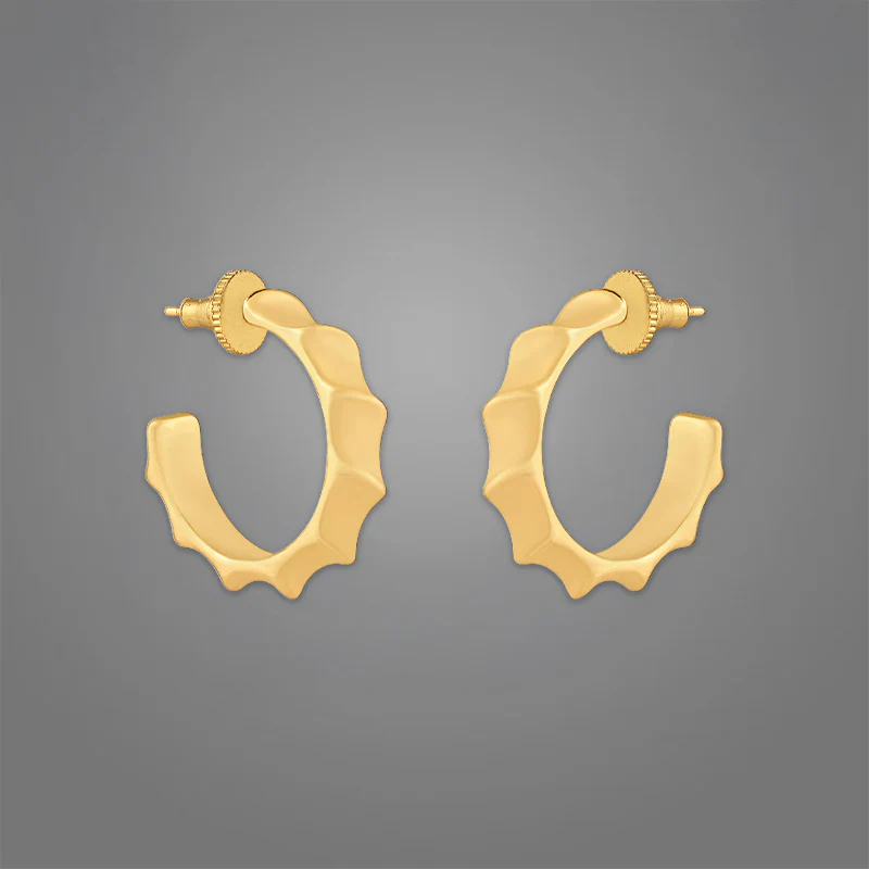Women's Glory Hoops | 18K Gold-Plated - Image 4