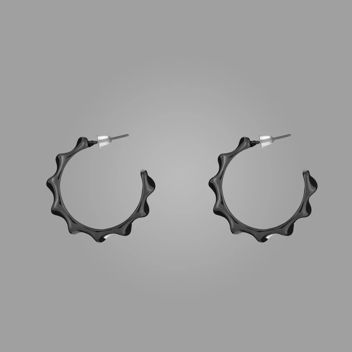 Women's Glory Hoops | 18K Gold-Plated - Image 5
