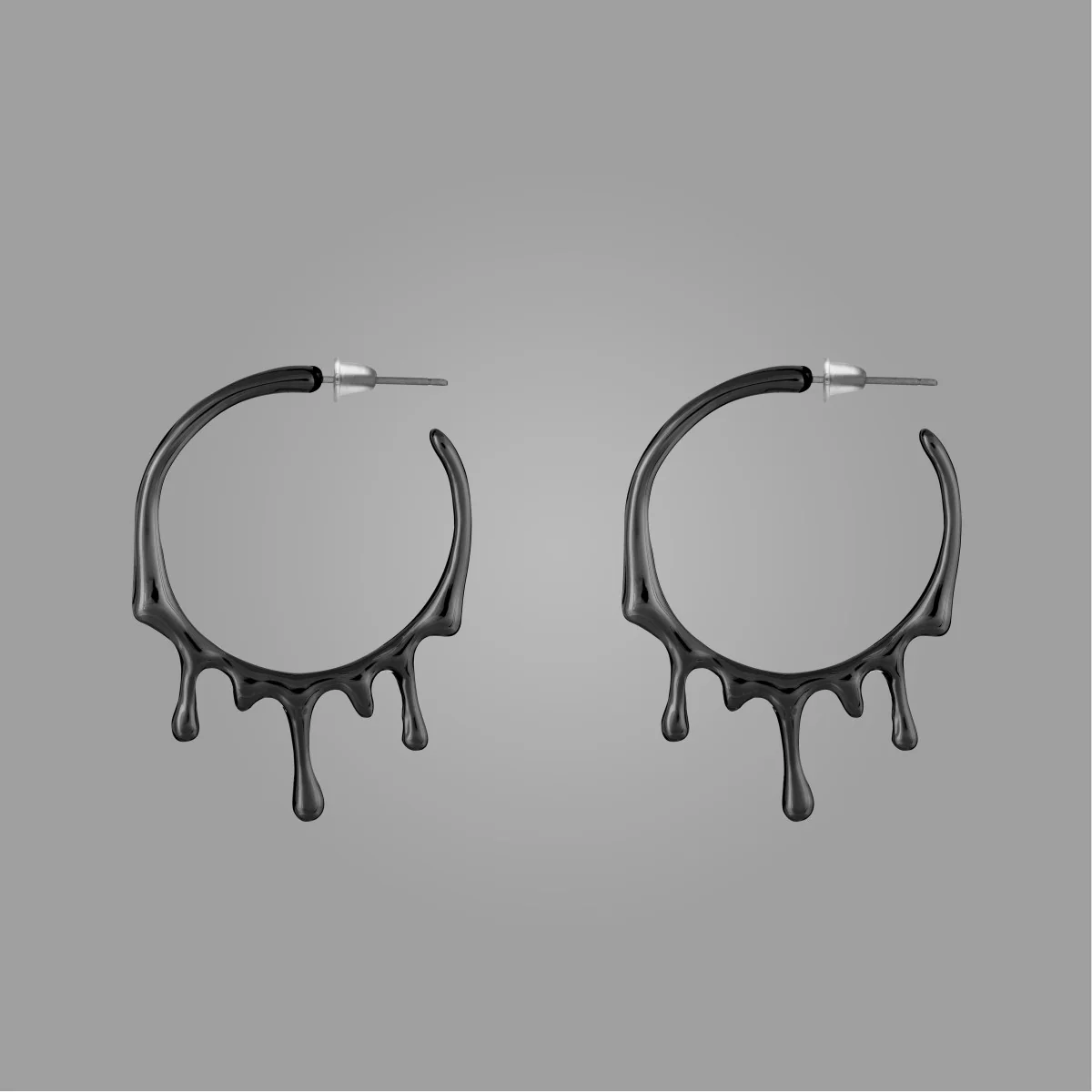 Women's Kita Hoops | 18K Gold-Plated - Image 5