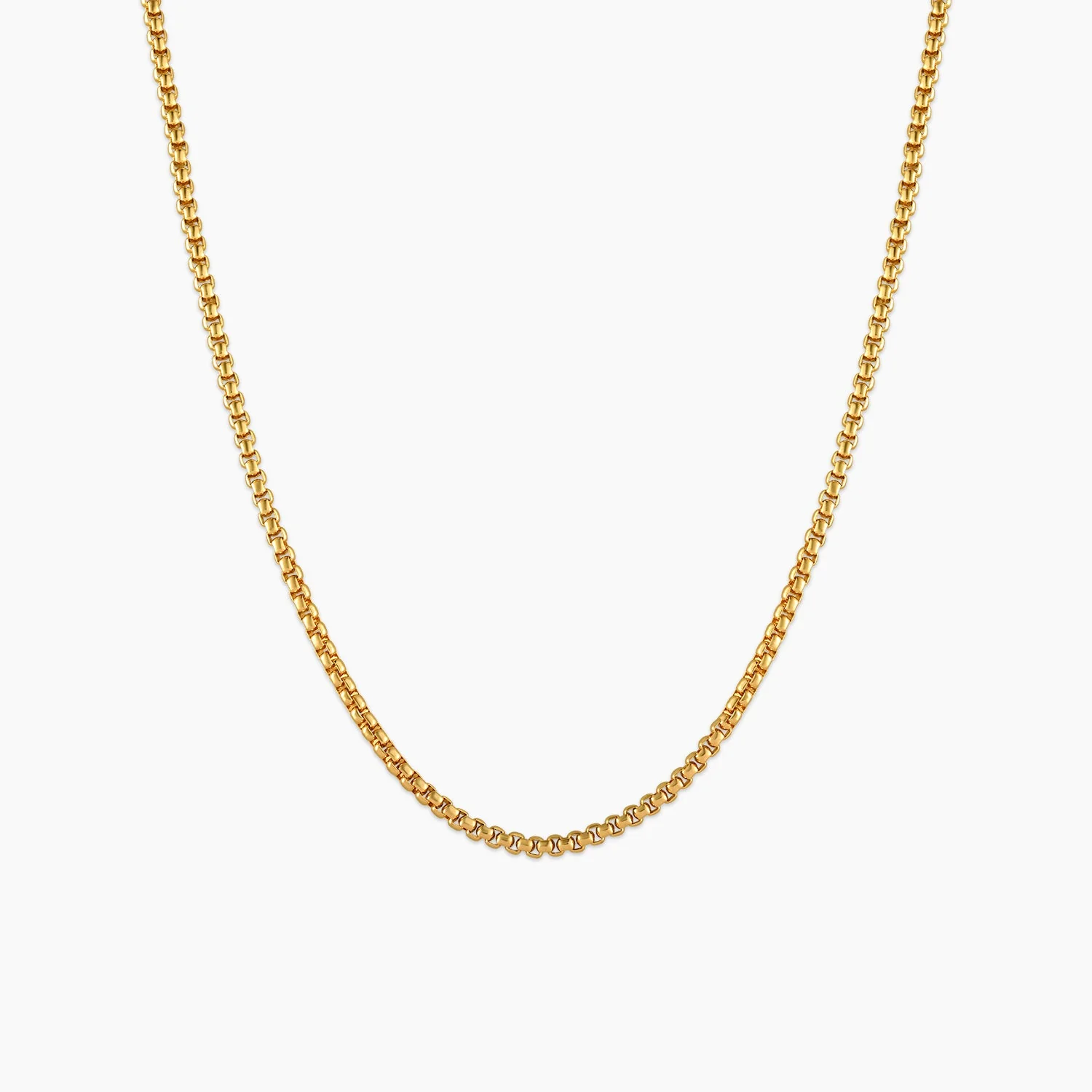 Men’s Box Chain | 18K Solid Gold-Plated - Image 8