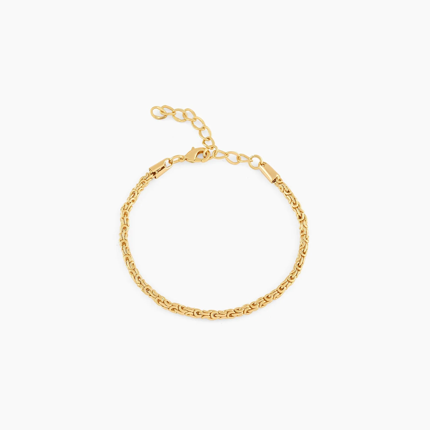 Men's Corda Bracelet | 18K Thick Gold-Plated - Image 3