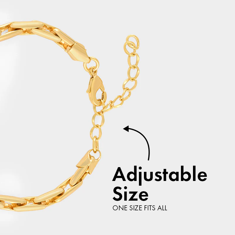 Men's Dominus Bracelet | 18K Premium Gold-Plated - Image 5