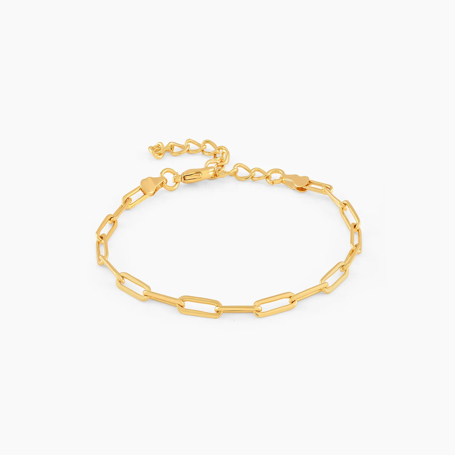 Men's Paperlink Bracelet | 18k Real Gold Plated - Image 3