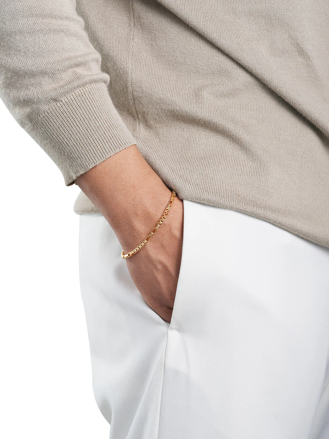Men's Velora Bracelet | 18K Heavy Gold-Plated - Image 4