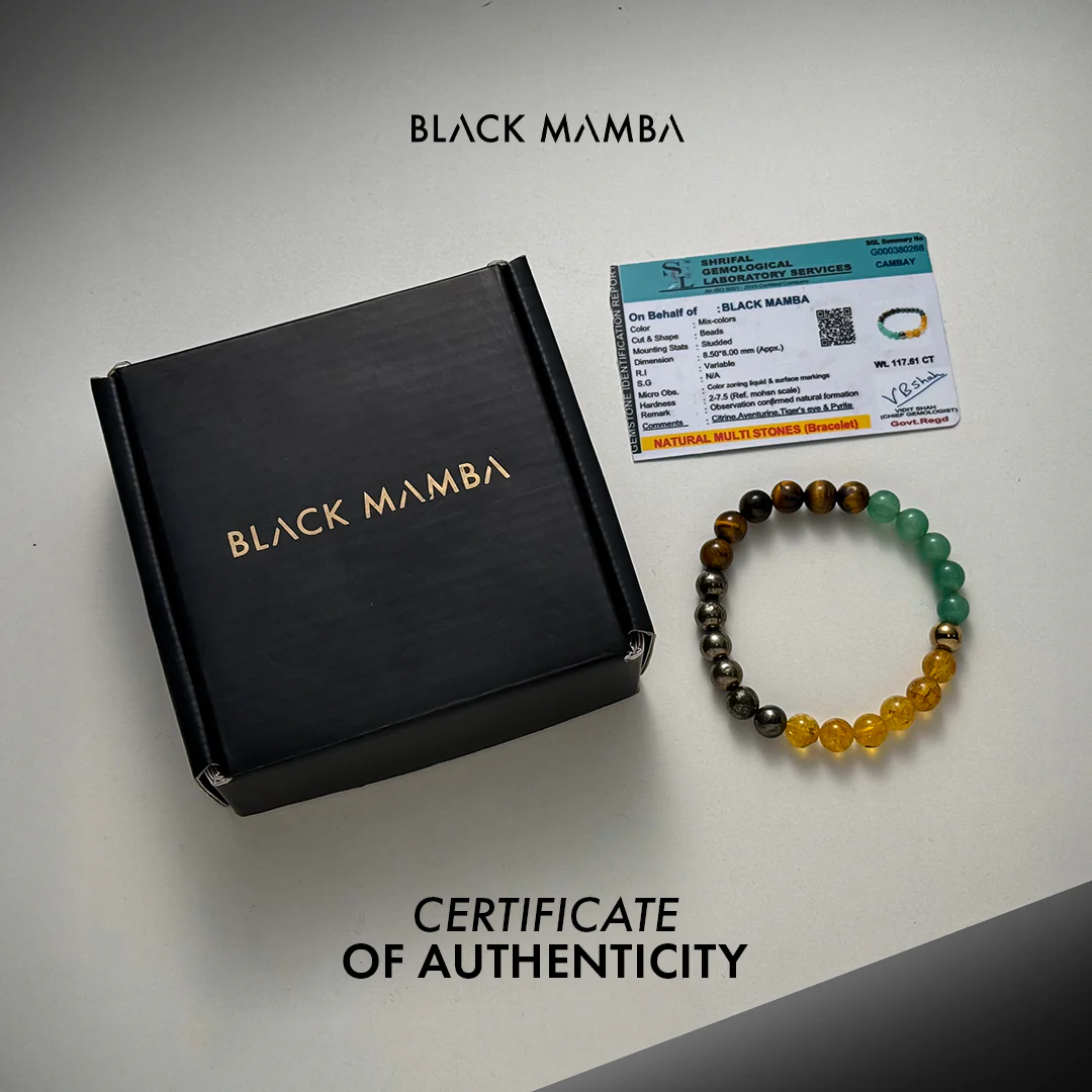 Money Magnet Natural Stone Bracelet - Image 3