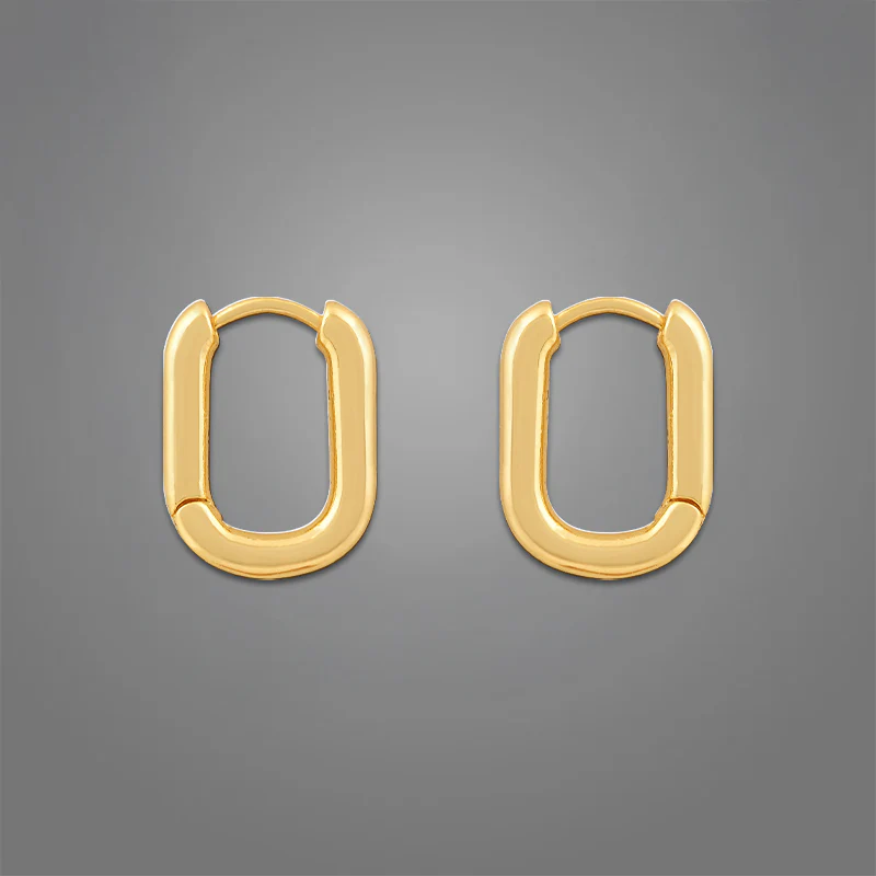 Women's Niko Hoops | 18K Gold-Plated - Image 3
