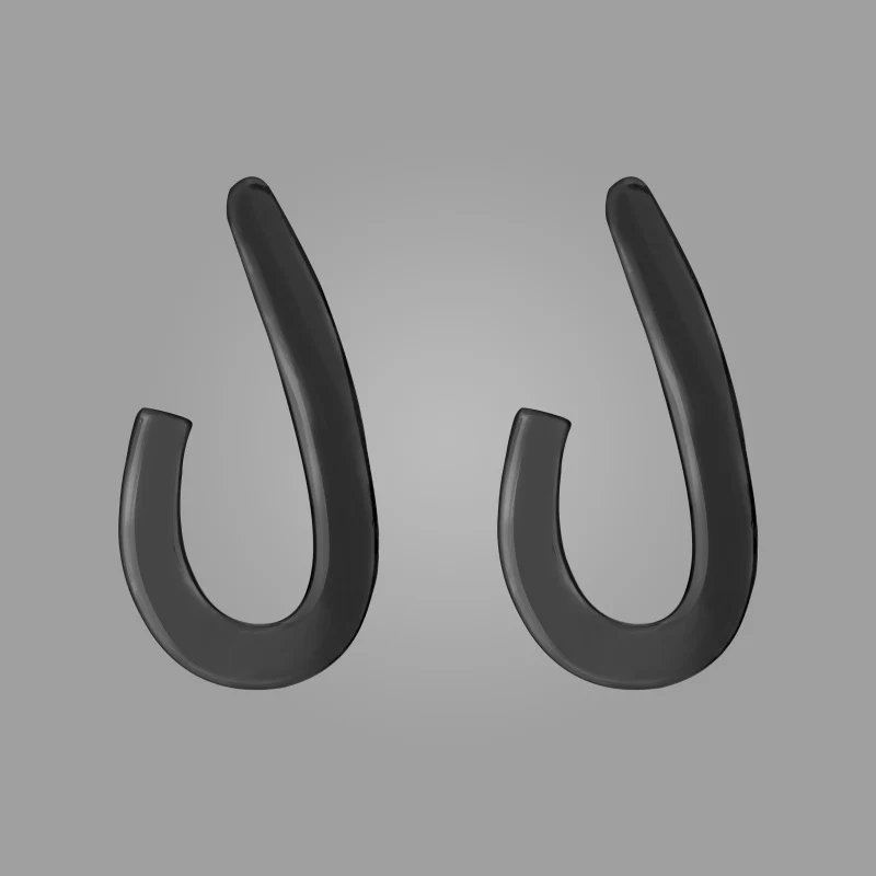 Women's Pave Hoops | 18K Gold-Plated - Image 5
