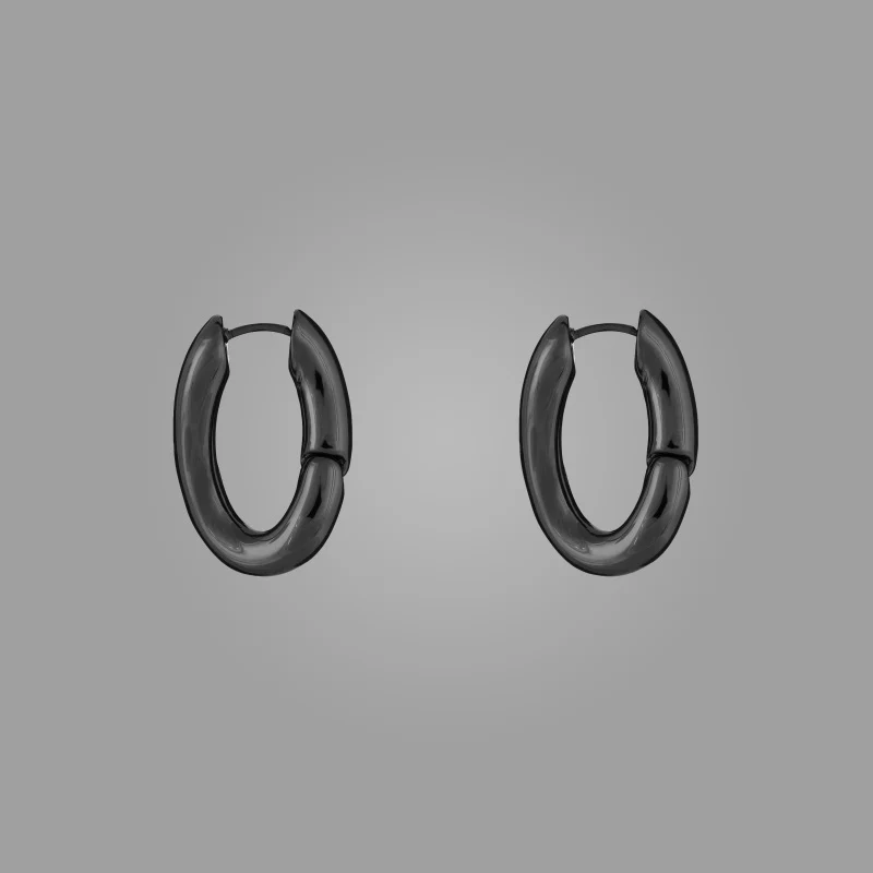 Women's Sage Hoops | 18K Gold-Plated - Image 5