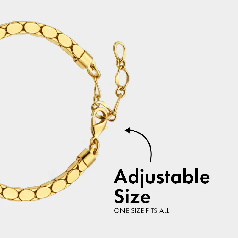 Men's Signature Cobra Bracelet | Real 18k Gold Plated - Image 6