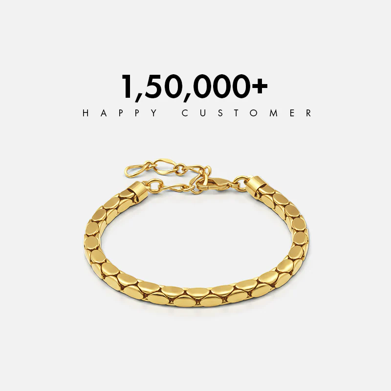 Men's Signature Cobra Bracelet | Real 18k Gold Plated - Image 8