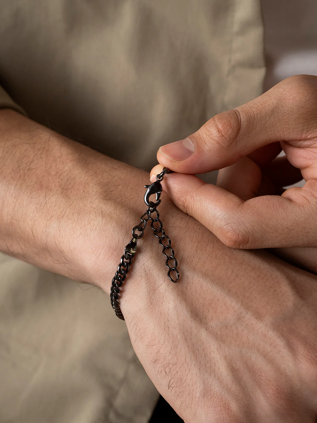 Thin Cuban Bracelet - Image 3