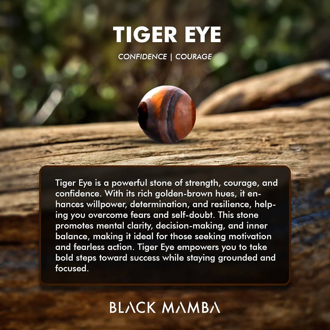 Tiger Eye Natural Stone Bracelet – Strength, Confidence & Clarity - Image 3