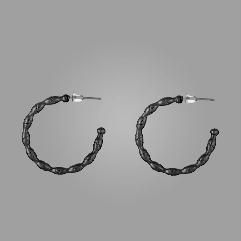 Women's Willow Hoops | 18K Gold-Plated - Image 5